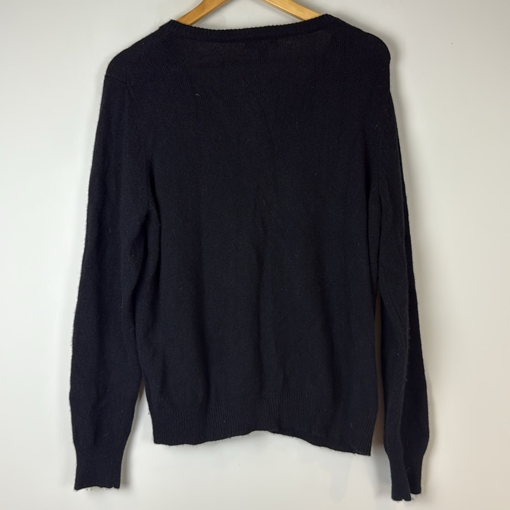 Bitten by Sarah Jessica Parker Black Cardigan Size Extra Large - Picture 3 of 6